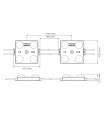Módulo Led OSRAM 2W 200LM 170º DC 12V IP68
