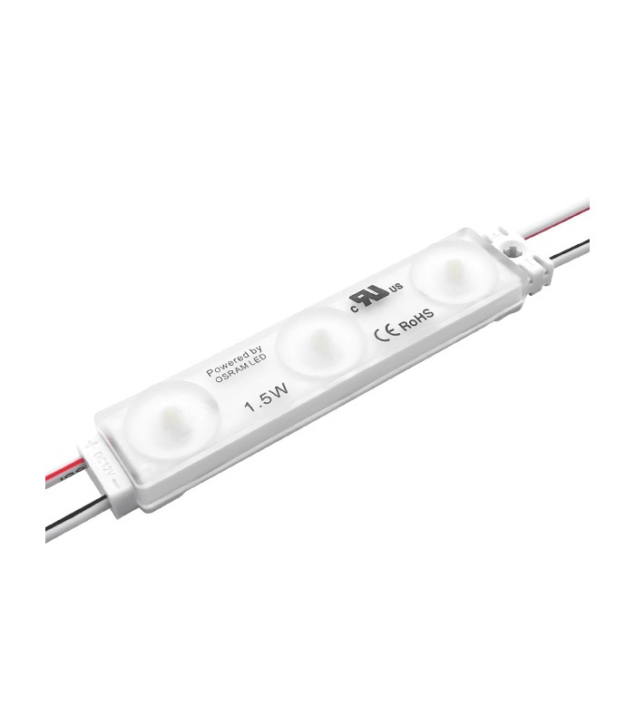 Módulo Led OSRAM 1.5W 150LM 170º DC 12V IP68