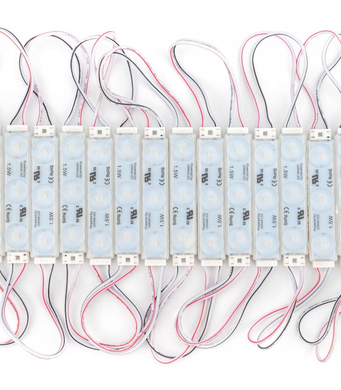 Módulo Led OSRAM 1.5W 150LM 170º DC 12V IP68