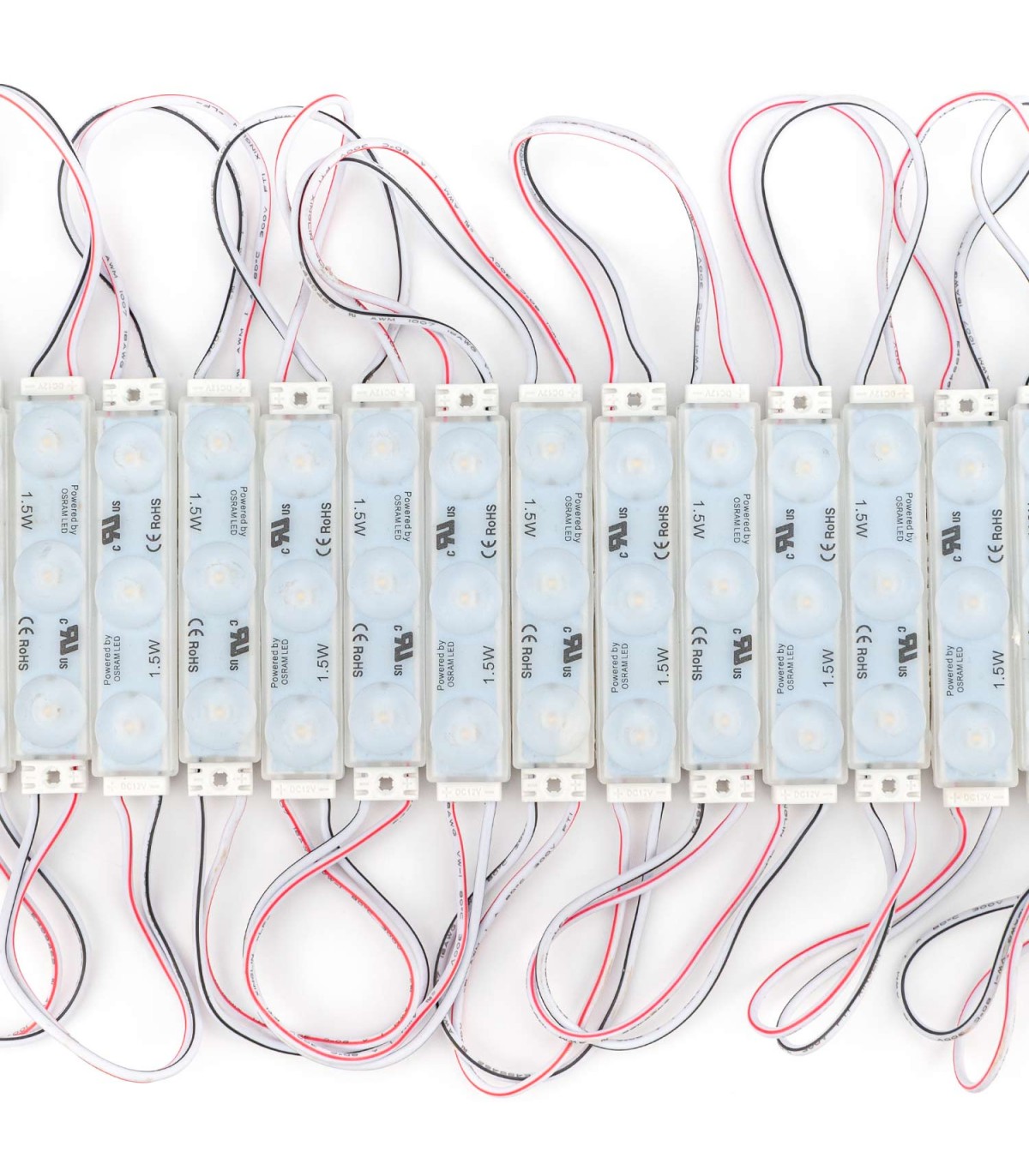 Módulo Led OSRAM 1.5W 150LM 170º DC 12V IP68
