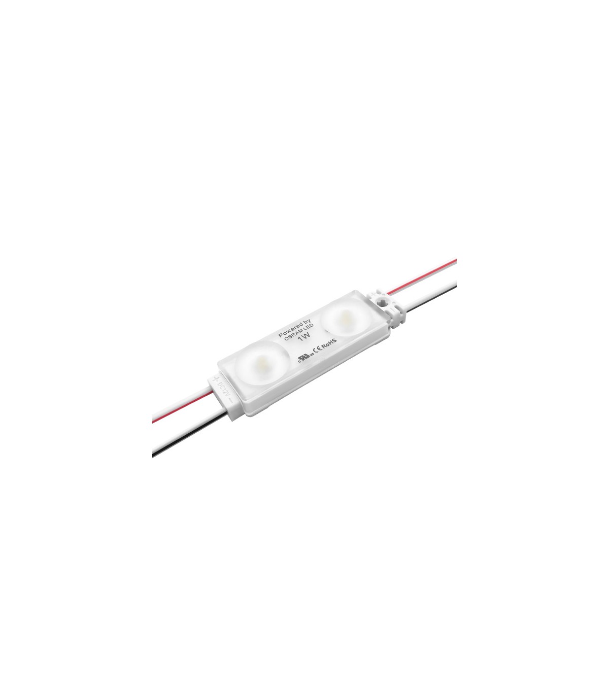 Módulo Led OSRAM 1W 100LM 170º DC 12V IP68