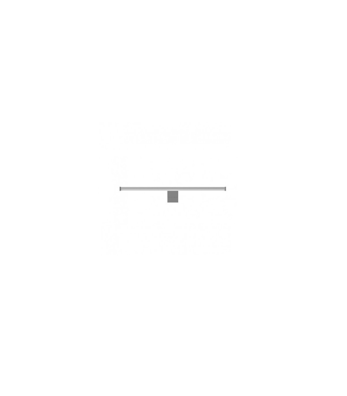 Aplique LED baño 12W 1.000Lm 120º IP44 600mm 