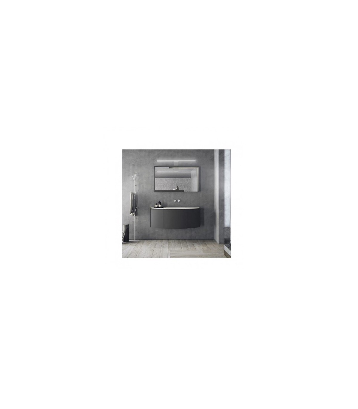 Aplique LED baño 12W 1.000Lm 120º IP44 600mm
