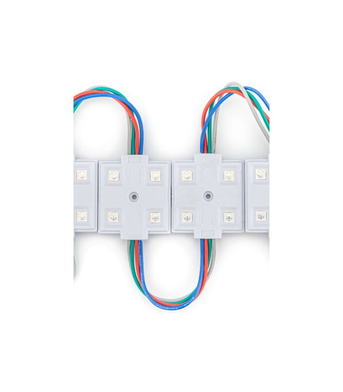Módulo Led RGB 1.32W 60LM 120º DC 12V IP65