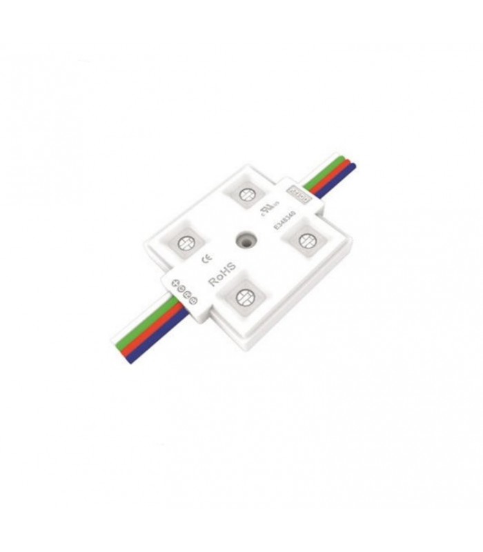 Módulo Led RGB 1.32W 60LM 120º DC 12V IP65