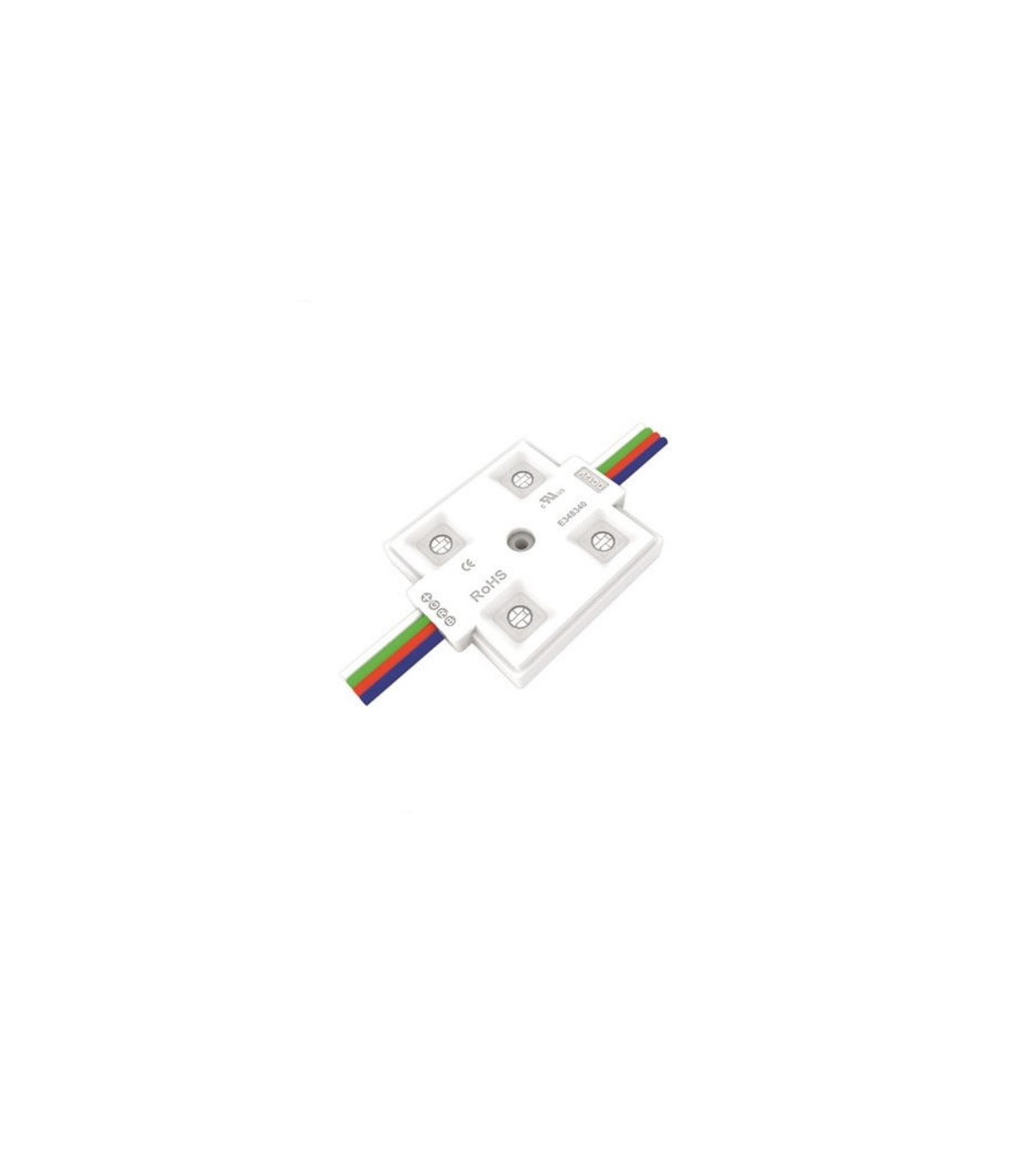Módulo Led RGB 1.32W 60LM 120º DC 12V IP65