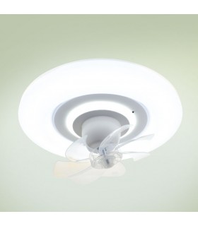 Ventilador De Techo Led RAKI MOVE DC 38W 3800LM Blanco CCT