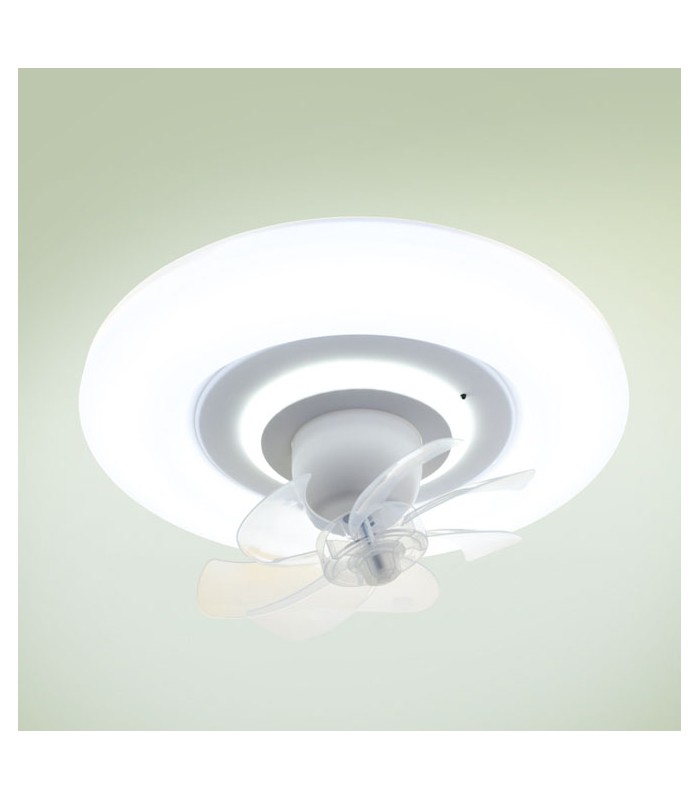 Ventilador De Techo Led RAKI MOVE DC 38W 3800LM Blanco CCT