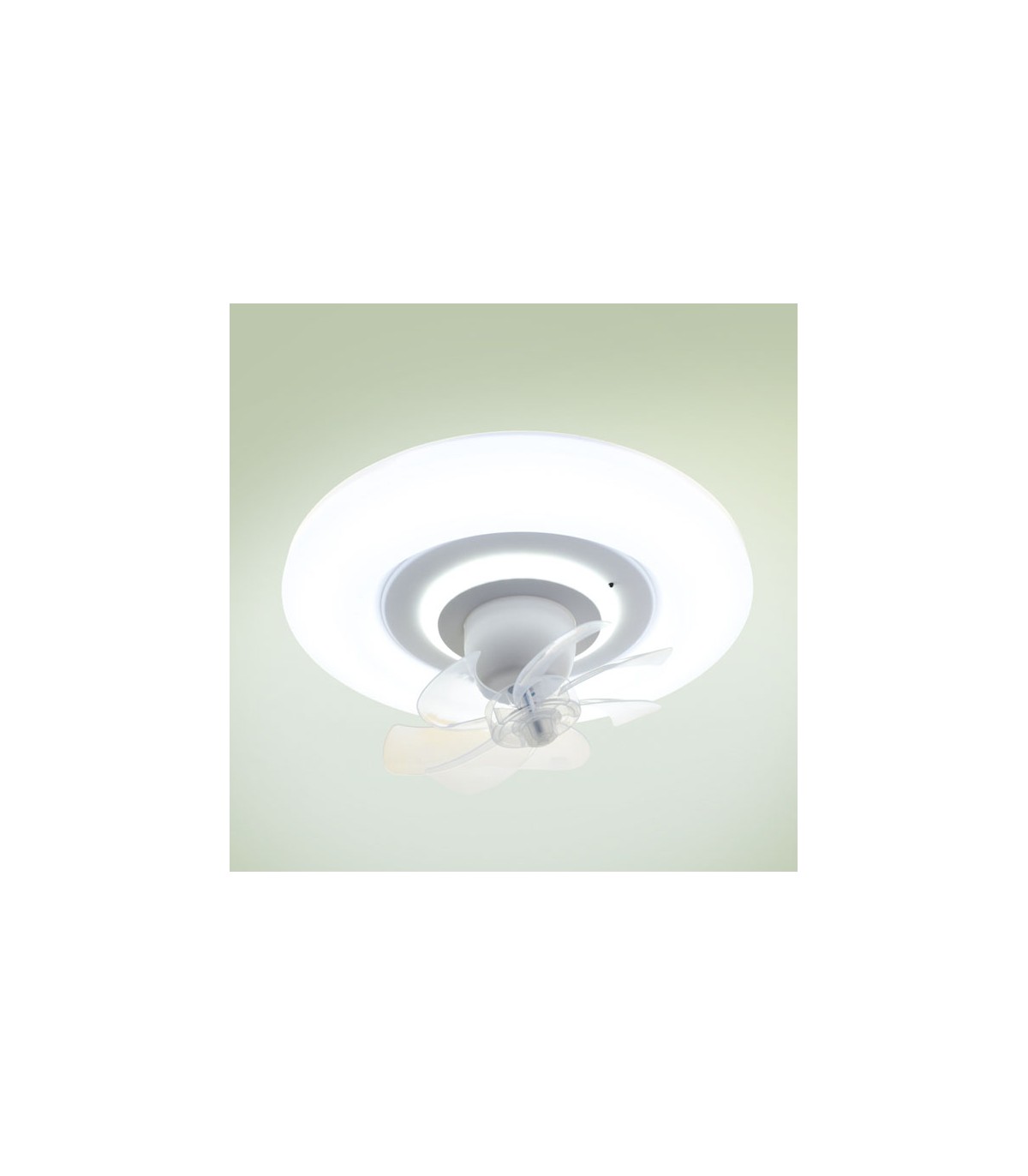 Ventilador De Techo Led RAKI MOVE DC 38W 3800LM Blanco CCT