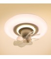 Ventilador De Techo Led RAKI MOVE DC 38W 3800LM Blanco CCT