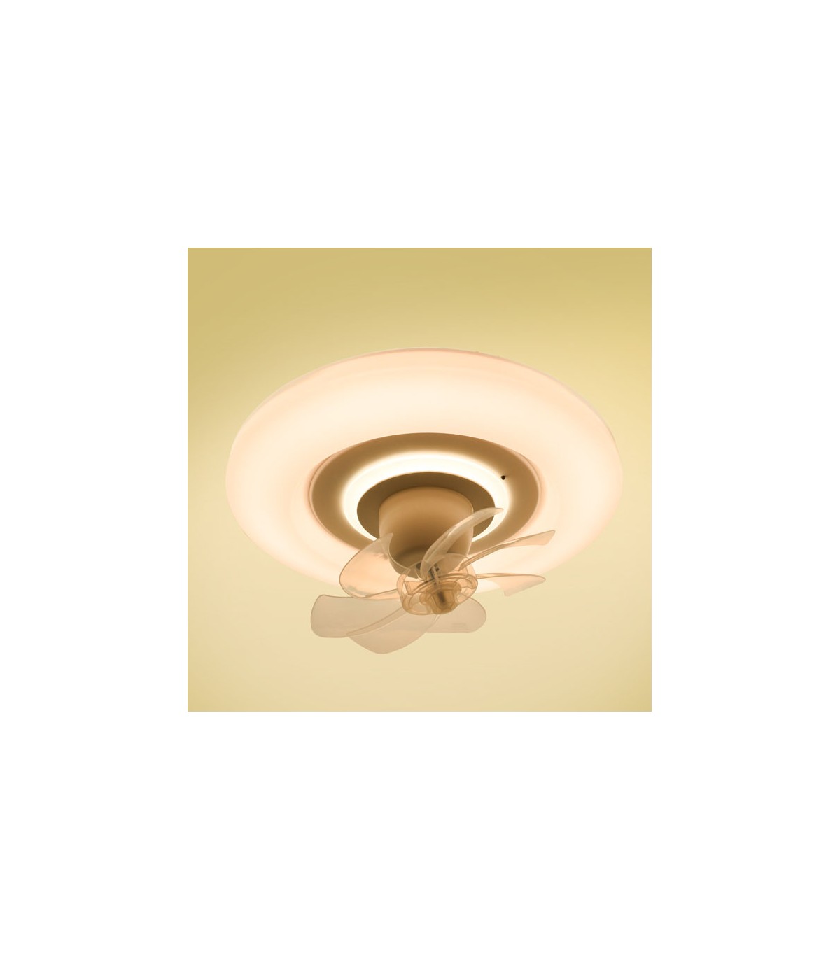 Ventilador De Techo Led RAKI MOVE DC 38W 3800LM Blanco CCT
