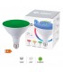 Bombilla Led PAR38 E27 15W 1200Lm IP65 Verde