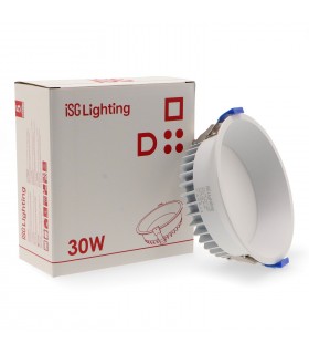 Downlight LED Luxtar 30W 3300Lm 90º IP20