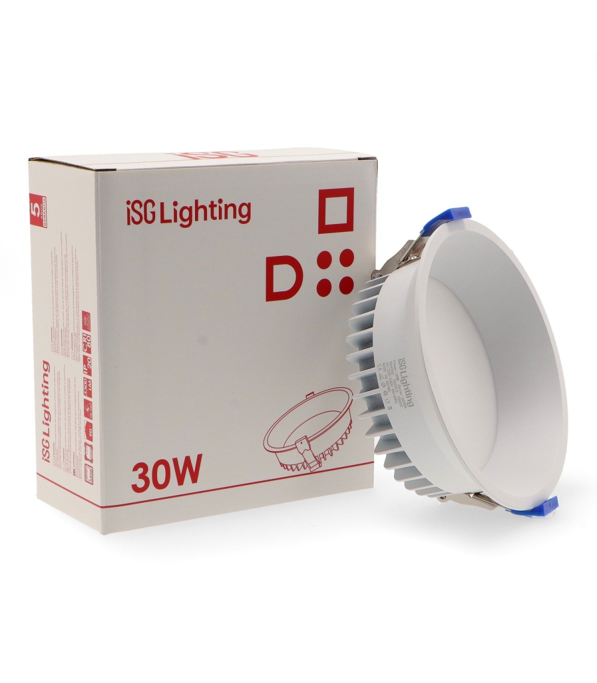 Downlight LED Luxtar 30W 3300Lm 90º IP20