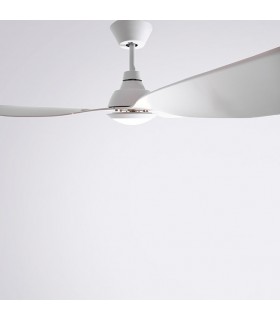 Ventilador de Techo Delfos DC 20W 2000Lm 3 Aspas Blanco 4000K