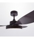 Ventilador Tulum DC 25W 2500Lm 3 Aspas Marrón CCT