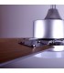 Ventilador Kenia DC Plata 18W 1800Lm 4 Aspas Reversibles Plata / Haya CCT