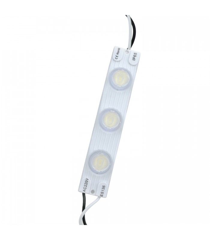Cadena 20 Módulos 3 Led 3W 280Lm 55º 220VAC IP65