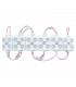 Cadena 20 Módulos 4 LED 2W 220Lm 160º 12VDC IP65