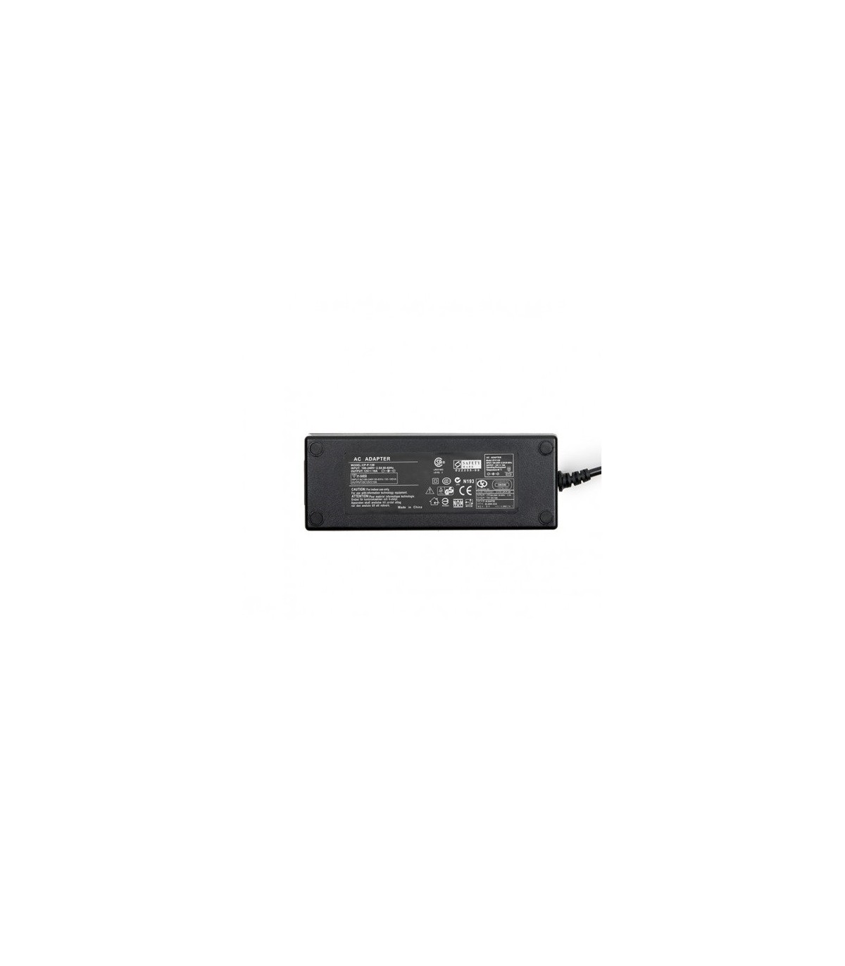 Fuente alimentación para tiras de LED 220V a 12V 120W 10A