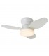 Ventilador Taurus DC Blanco 48W 4800Lm 3 Aspas Blanco CCT