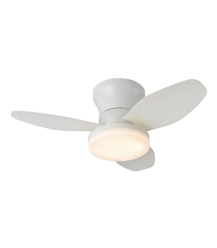Ventilador Taurus DC Blanco 48W 4800Lm 3 Aspas Blanco CCT