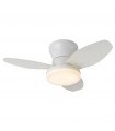 Ventilador Taurus DC Blanco 48W 4800Lm 3 Aspas Blanco CCT