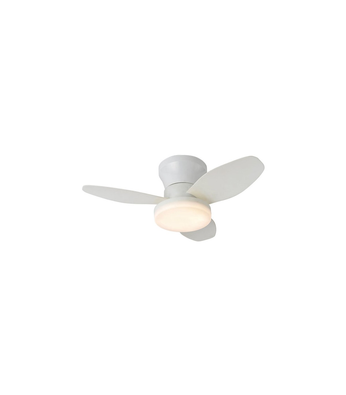 Ventilador Taurus DC Blanco 48W 4800Lm 3 Aspas Blanco CCT