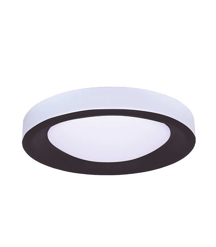 Plafón LED Titán Negro 72W 6480Lm IP20 CCT