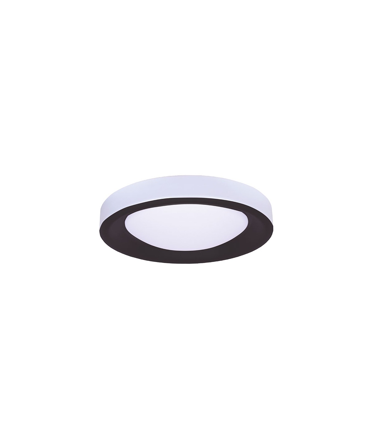 Plafón LED Titán Negro 72W 6480Lm IP20 CCT