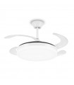 Ventilador LED Isabella-L APP DC 72W 4 aspas 8000Lm Blanco CCT