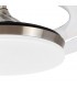 Ventilador LED Isabella-L APP DC 72W 4 aspas 8000Lm Niquel CCT