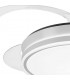 Ventilador LED Ambra-L APP DC 72W 4 aspas 8000Lm Blanco CCT