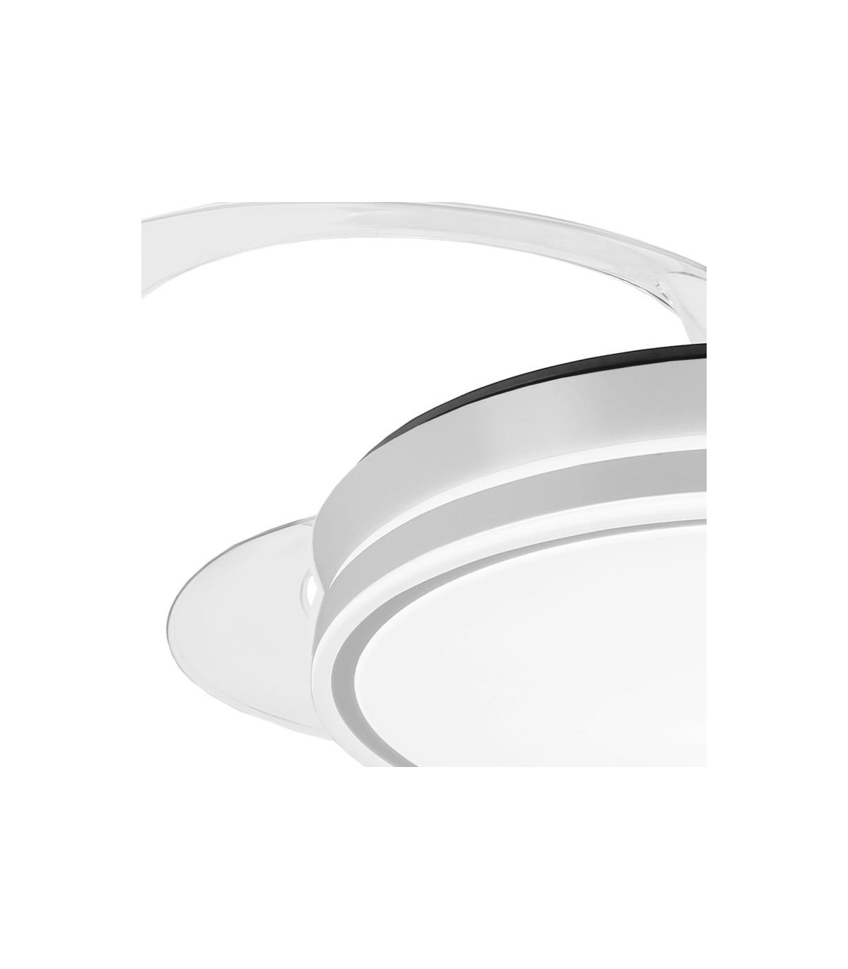 Ventilador LED Ambra-L APP DC 72W 4 aspas 8000Lm Blanco CCT