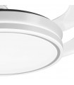 Ventilador LED Ambra-L APP DC 72W 4 aspas 8000Lm Blanco CCT