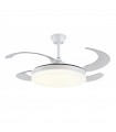 Ventilador LED Isabella-XL APP DC 72W 4 aspas 8000Lm Blanco CCT