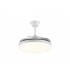 Ventilador LED Isabella-XL APP DC 72W 4 aspas 8000Lm Blanco CCT