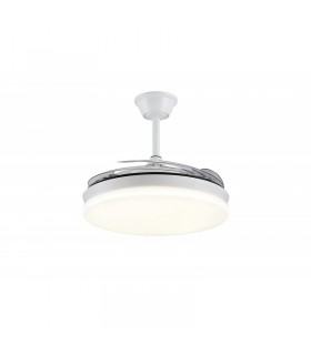 Ventilador LED Isabella-XL APP DC 72W 4 aspas 8000Lm Blanco CCT