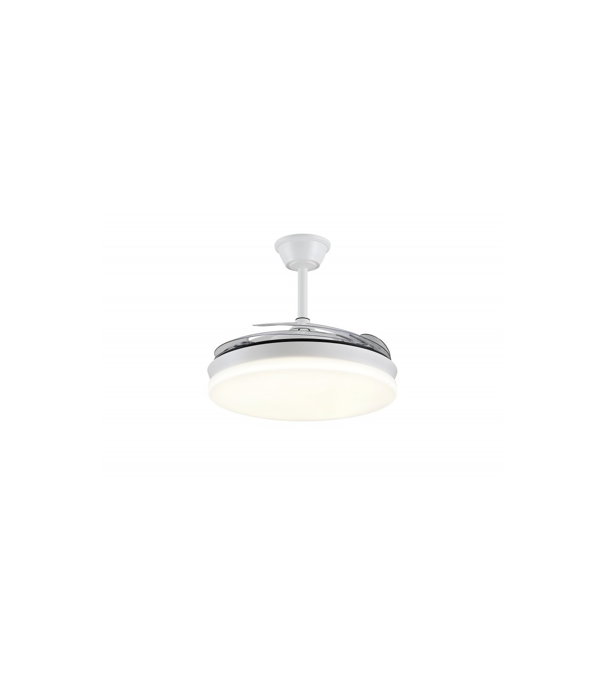 Ventilador LED Isabella-XL APP DC 72W 4 aspas 8000Lm Blanco CCT