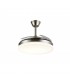 Ventilador LED Isabella-XL APP DC 72W 4 aspas 8000Lm Niquel CCT