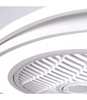 Ventilador Geneva AC APP 70W 3454Lm 5 Aspas Blanco CCT