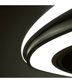 Ventilador Geneva AC APP 70W 3454Lm 5 Aspas Blanco CCT