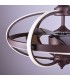 Ventilador Imbat DC 52W 3500Lm 3 Aspas Marrón CCT