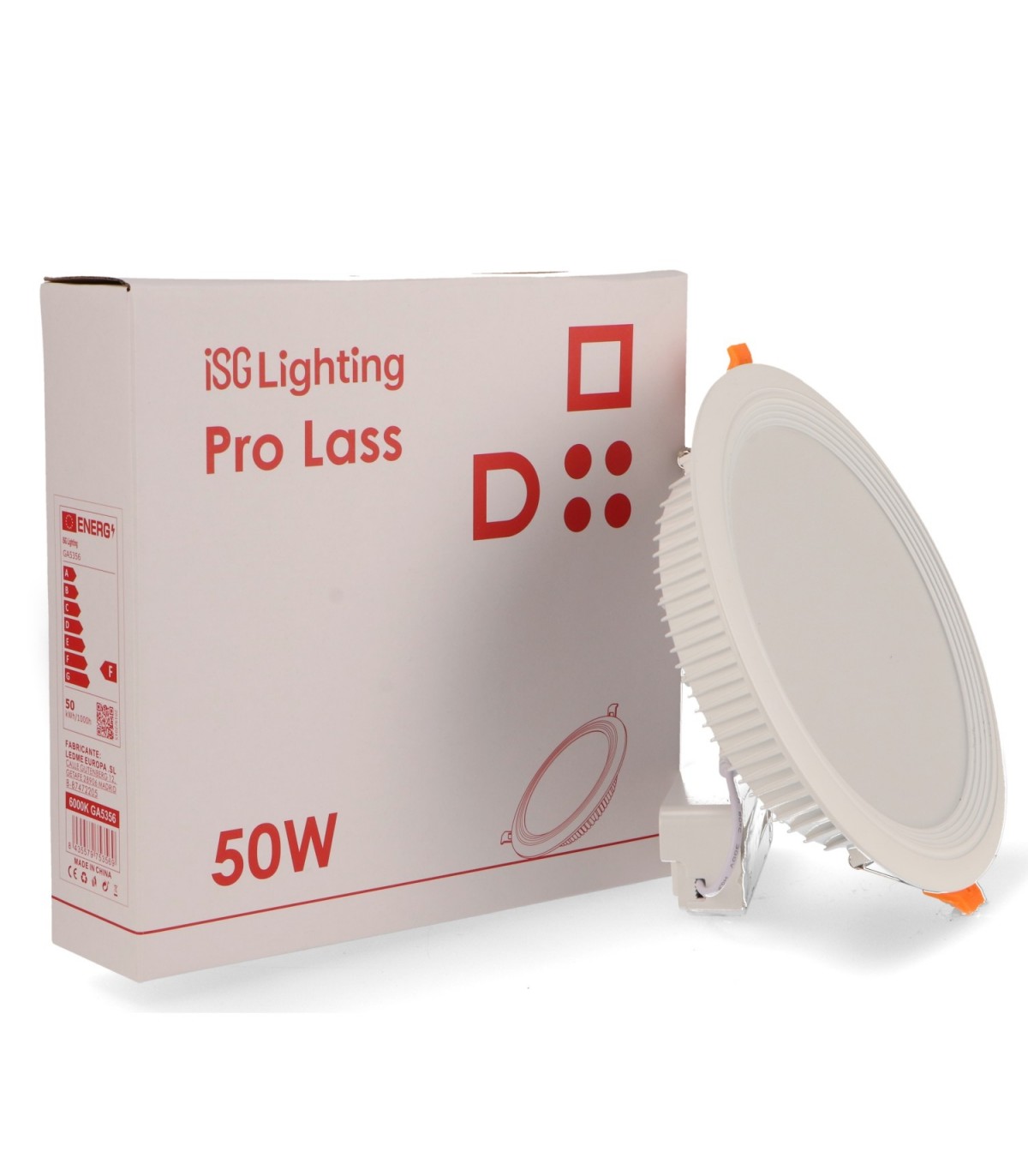 Downlight Led PRO LASS 50W 5000LM 120º IP20