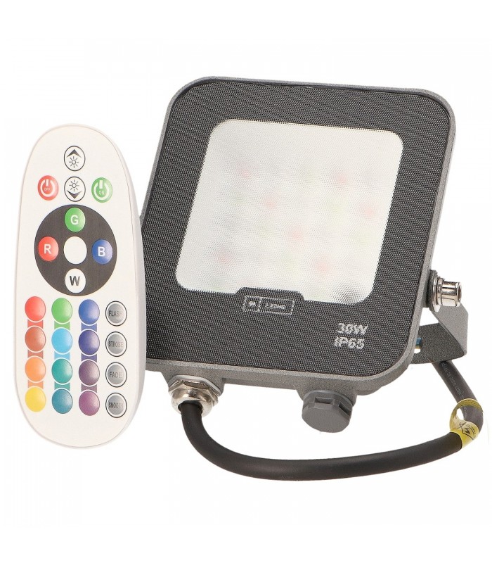 Proyector Led Napoli Plus RGB 30W IP65