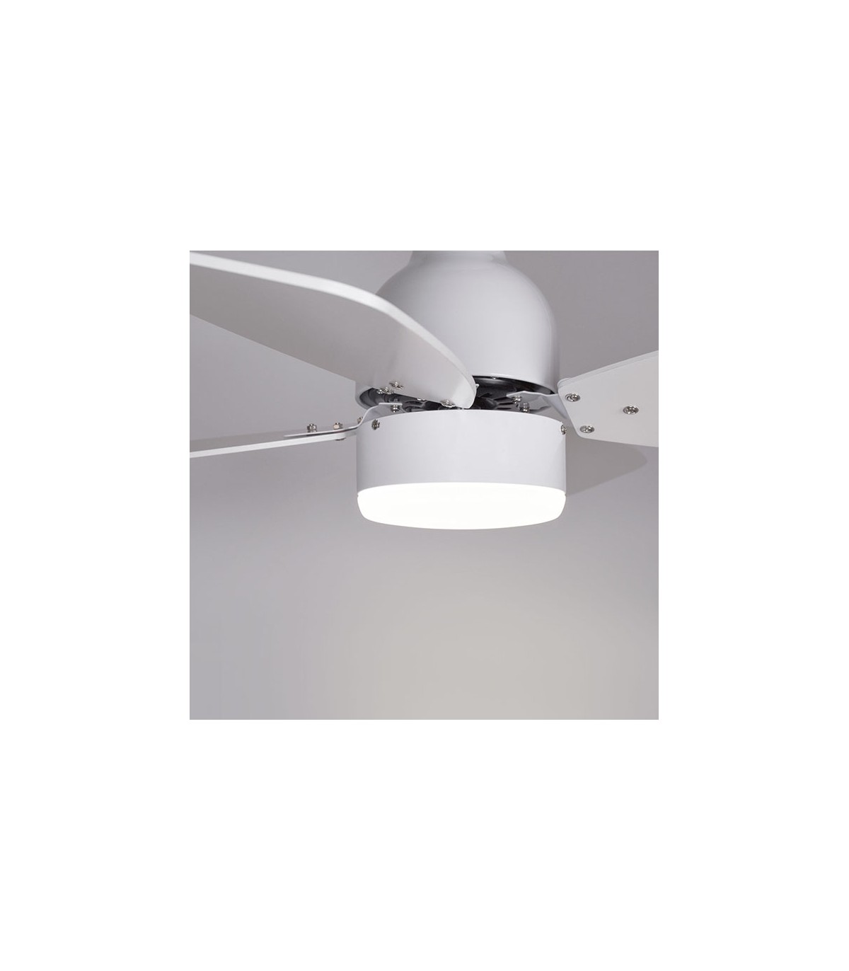 Ventilador Fresco AC 16W 1600Lm 4 Aspas Blanco