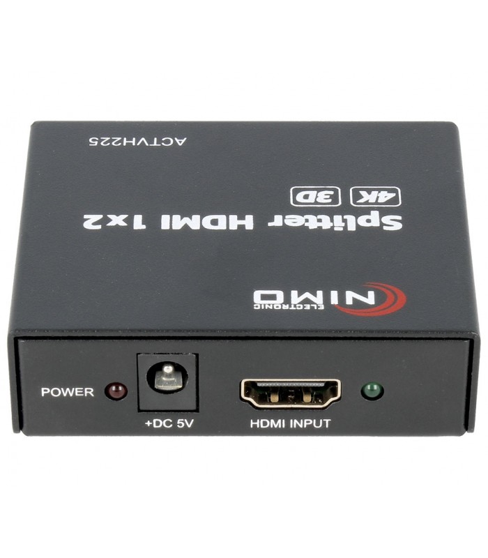 Repartidor activo de señal HDMI splitter 4K 3D 2 Salidas