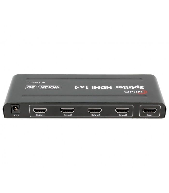 Repartidor activo de señal HDMI splitter 4K 3D 4 Salidas