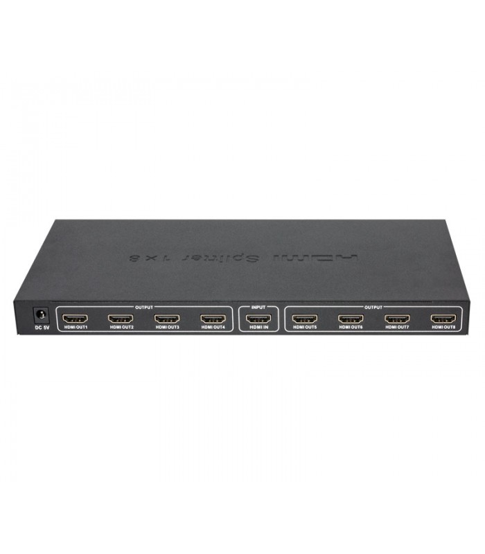 Repartidor activo de señal HDMI splitter 4K 3D 8 Salidas