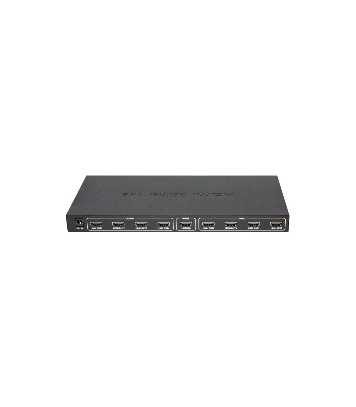 Repartidor activo de señal HDMI splitter 4K 3D 8 Salidas